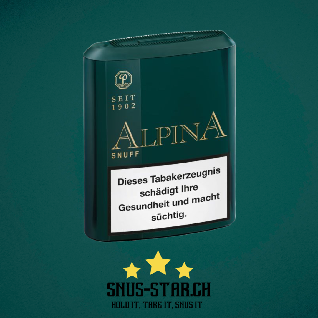 Pöschl Alpina Snuff 10g Snus-Star.ch