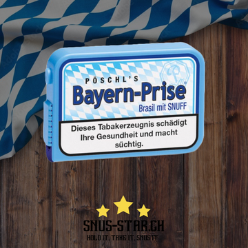 Pöschl Bayern-Prise Brasil 10g Snus-Star.ch