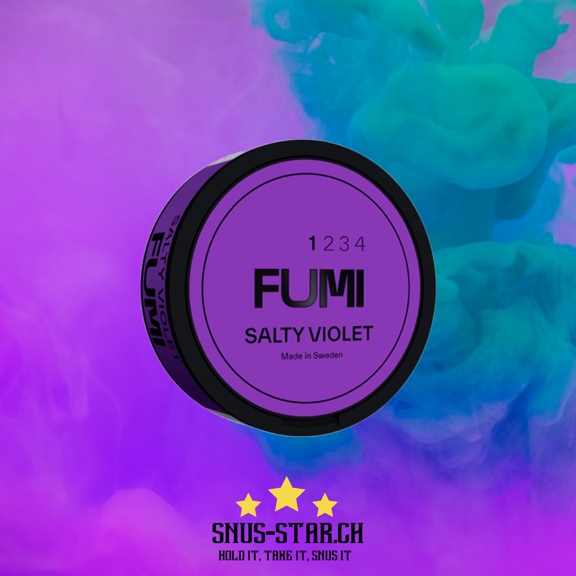 FUMI Salty Violet Snus-Star.ch