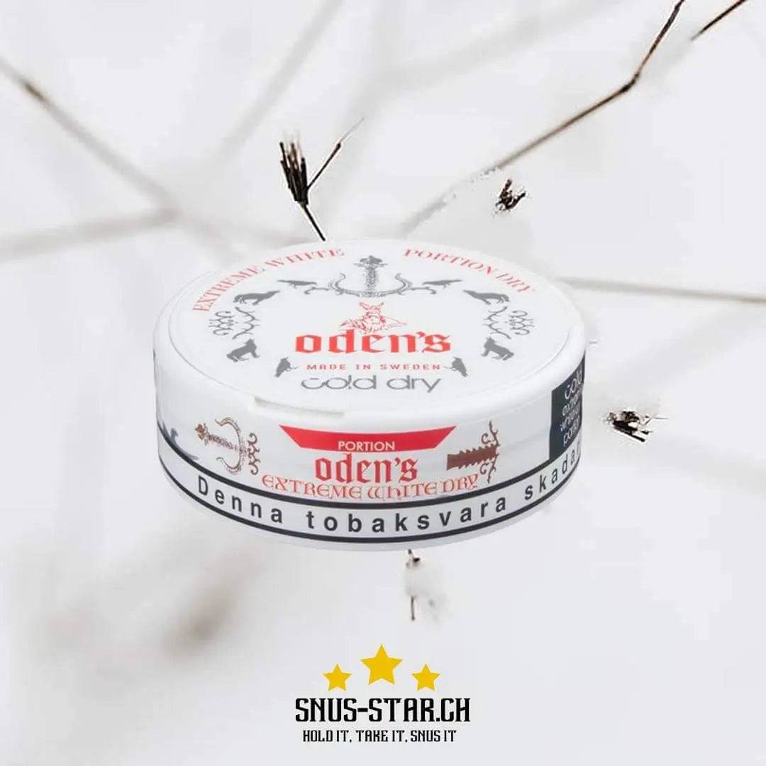 ODENS COLD DRY EXTREME WHITE Snus-Star.ch