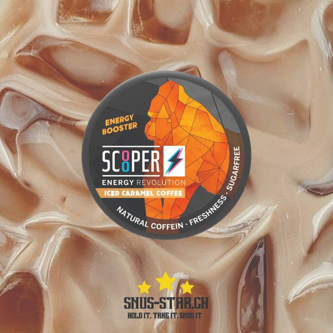Scooper Iced Caramel Coffee Snus-Star.ch
